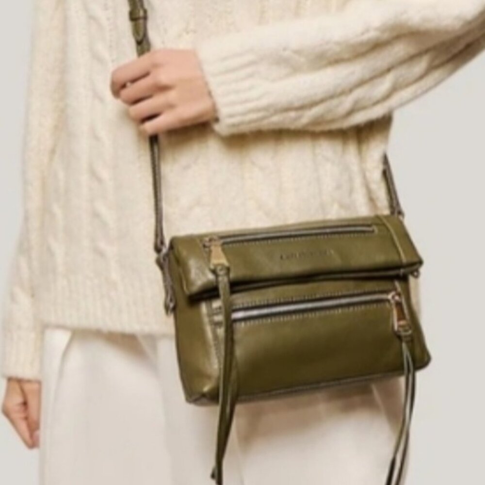 Aimee Kestenberg Crosstown Double Entry Adjustable Crossbody
